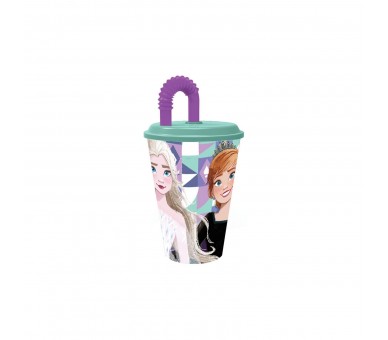 Vaso Caã±A Frozen Disney 430Ml 12 Unidades