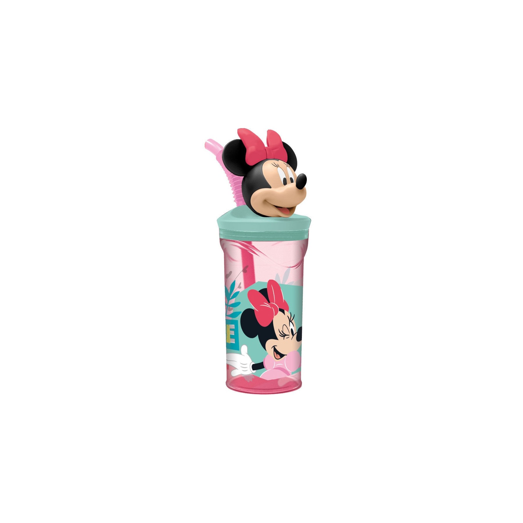 Vaso Figura 3D Minnie Disney 360Ml 12 Unidades