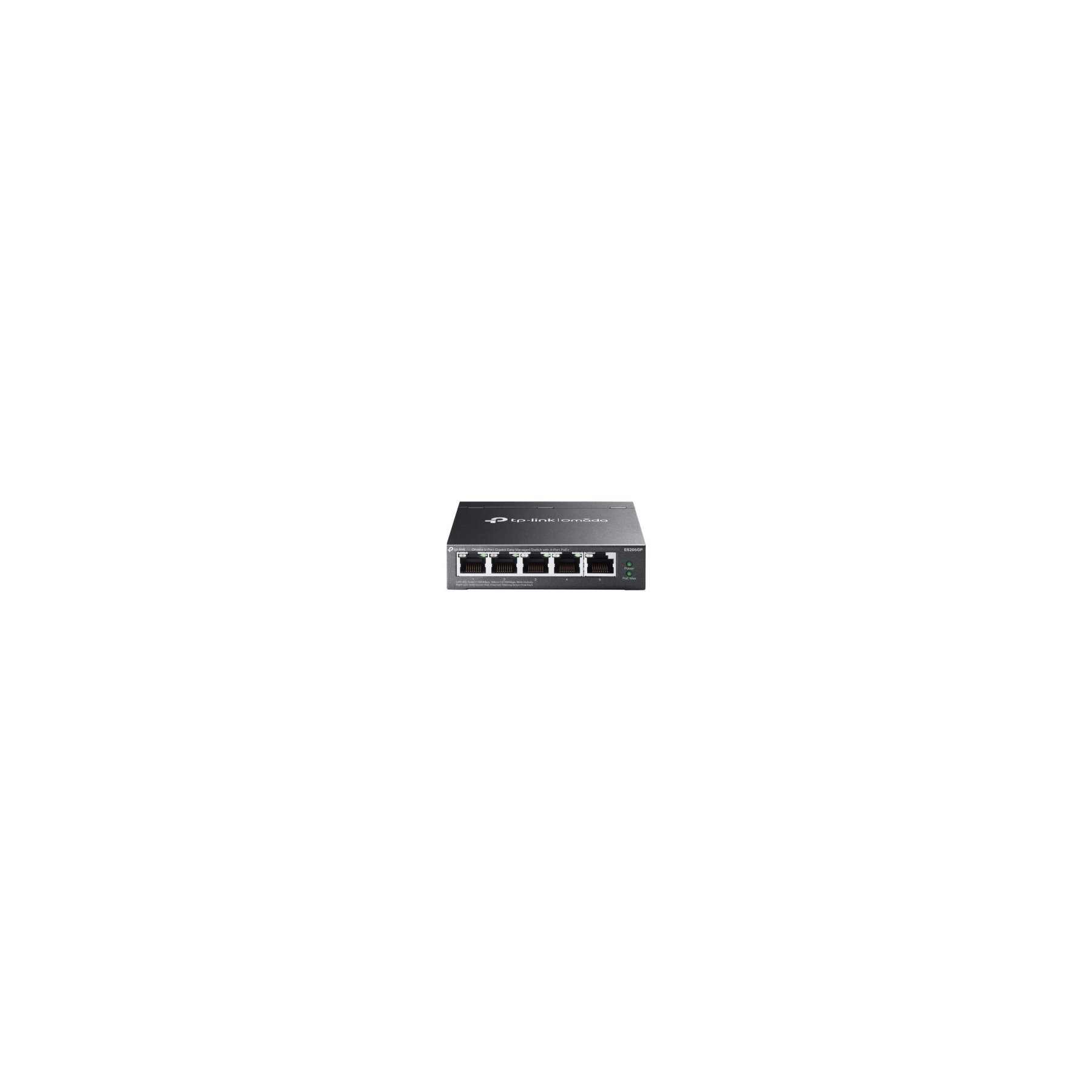 Switch Gestionable Tp-Link Es205Gp Omada 5P 5X1Gb Rj45 4 Poe