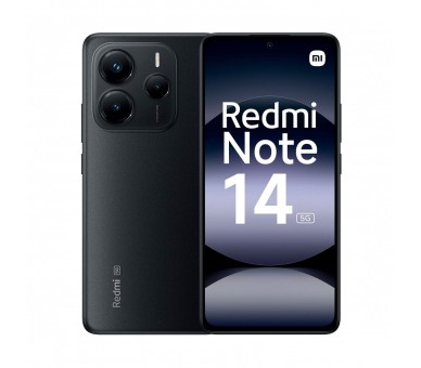 Xiaomi Redmi Note14 5G Negro Medianoche / 8+256Gb / 6.67" Am