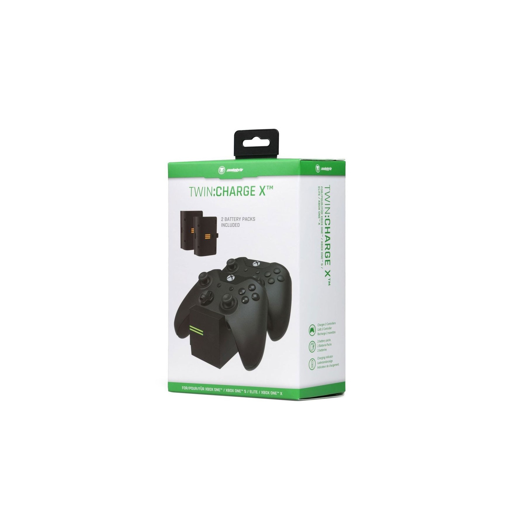Cargador Doble + 2 Baterías - Xbox One