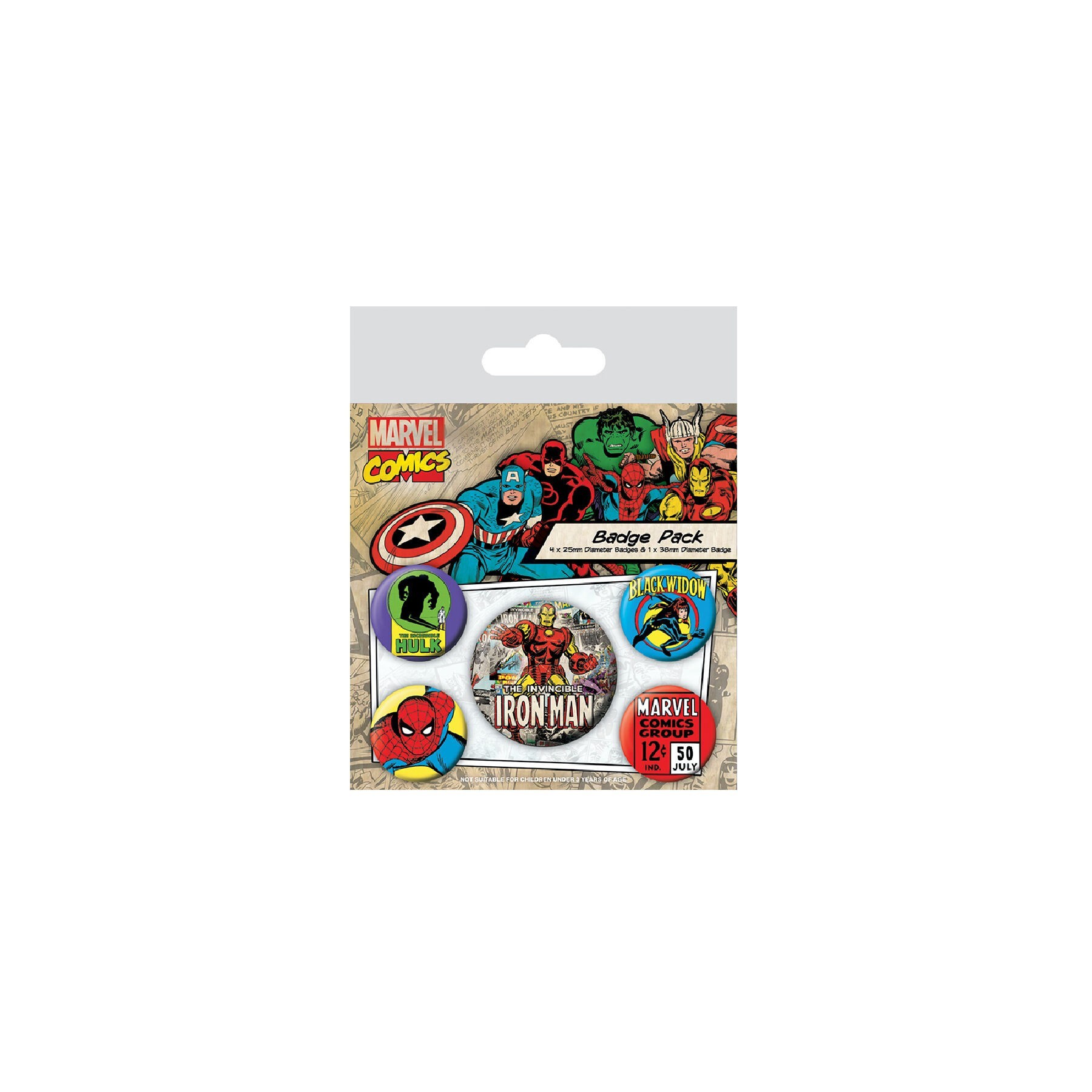 Juego De Chapas Iron Man Y Varios