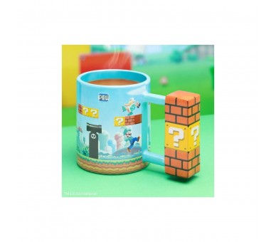 Taza Paladone Super Mario Level Shaped