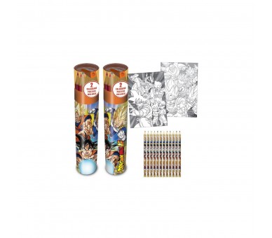 Set De Lápices De Colores Dragon Ball