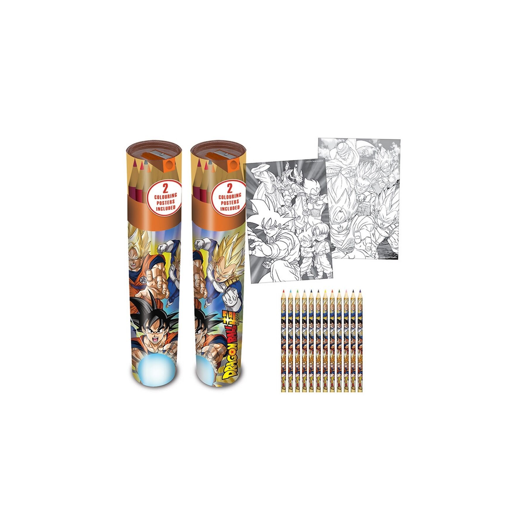 Set De Lápices De Colores Dragon Ball