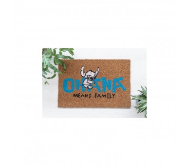 Felpudo Disney Stitch Ohana