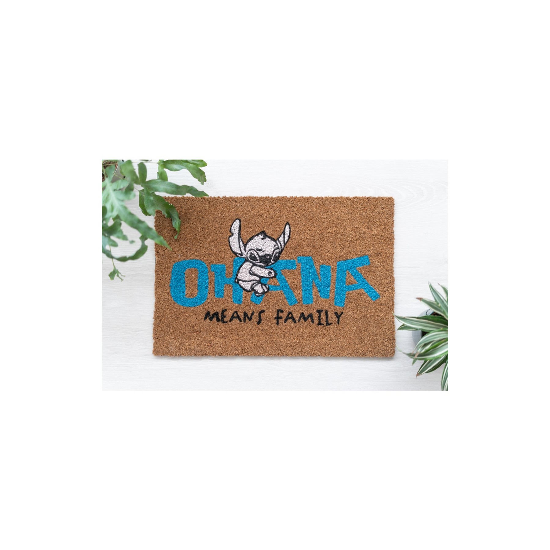 Felpudo Disney Stitch Ohana