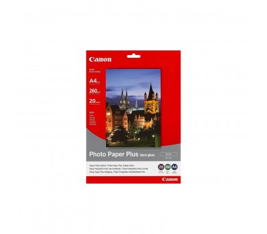 Papel Canon Plus Sg - 201 - A4 Satinado 20Hojas