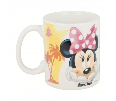 Taza De Cerámica De 325 Ml En Caja Regalo De Minnie Mouse