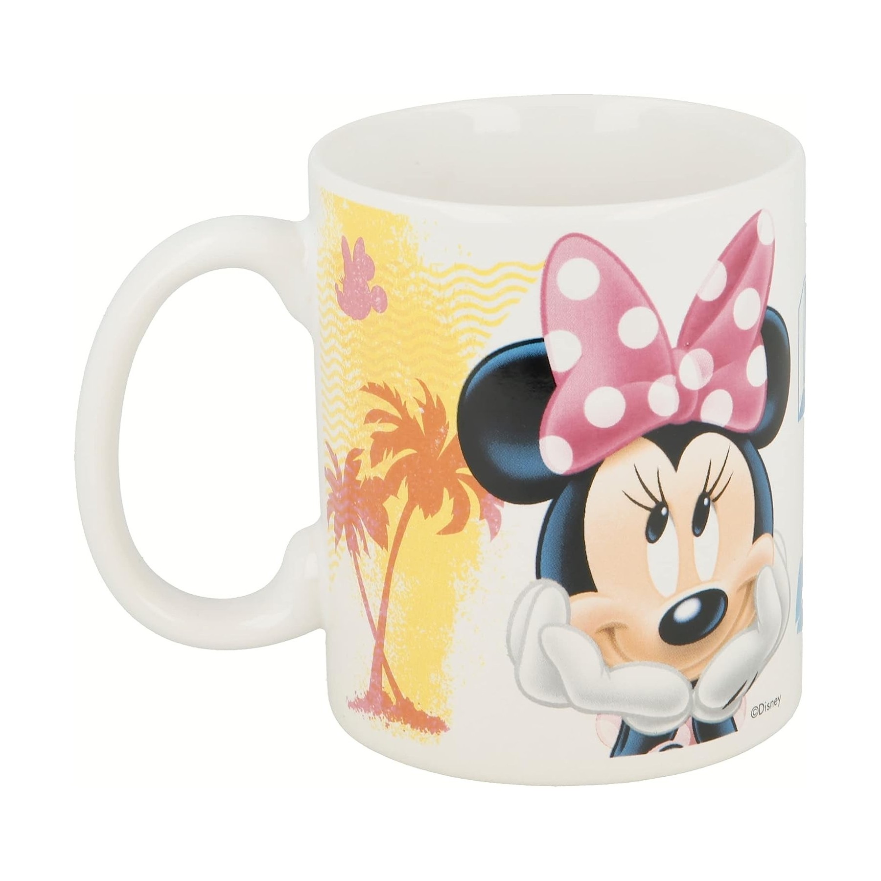 Taza De Cerámica De 325 Ml En Caja Regalo De Minnie Mouse