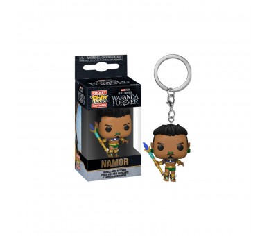 Llavero Pocket Pop Black Panther Wakanda Forever Namor