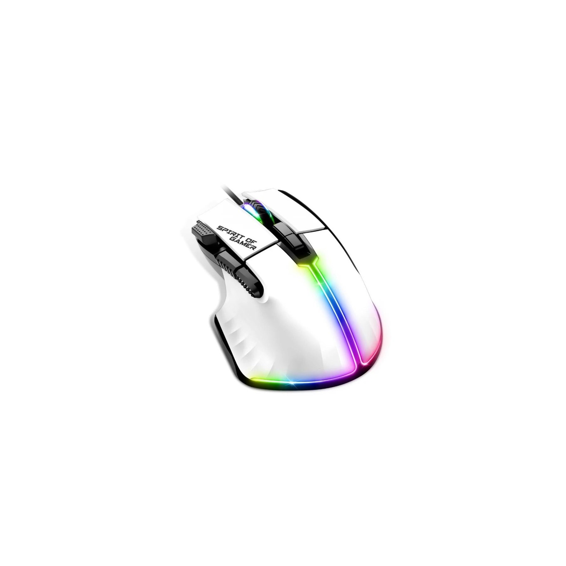 Spirit Of Gamer Raton Souris Pro M5 Blanco