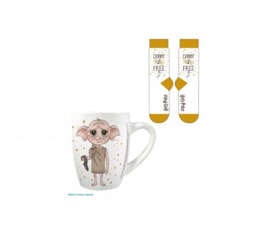 Caja regalo taza y calcetín dobby Harry Potter Talla mujer
