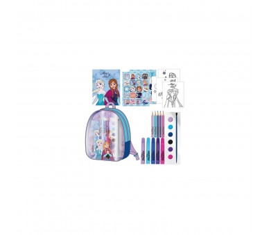 Set Papeleria Mochila Frozen Disney