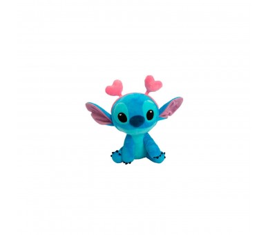 Peluche Stitch Corazones Disney 25Cm