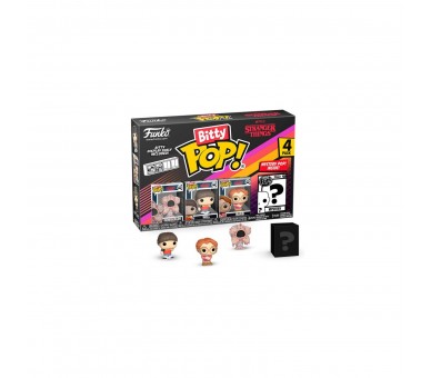 Blister 4 Figuras Bitty Pop Stranger Things Demogorgon