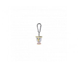 Llavero 3D Taza Chip La Bella Y La Bestia Disney