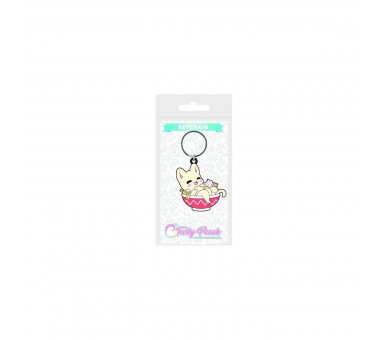 Llavero Udon Kitty Tasty Peach 6Cm 20 Unidades