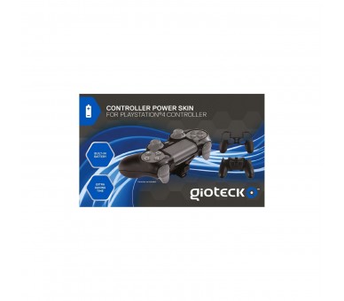 Gioteck Controller Power Skin Black [Ps4]