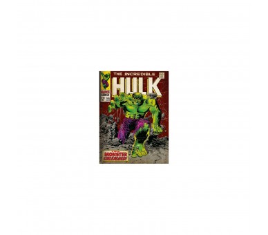 Marvel Retro - Lienzo 30X40 Hulk Retro