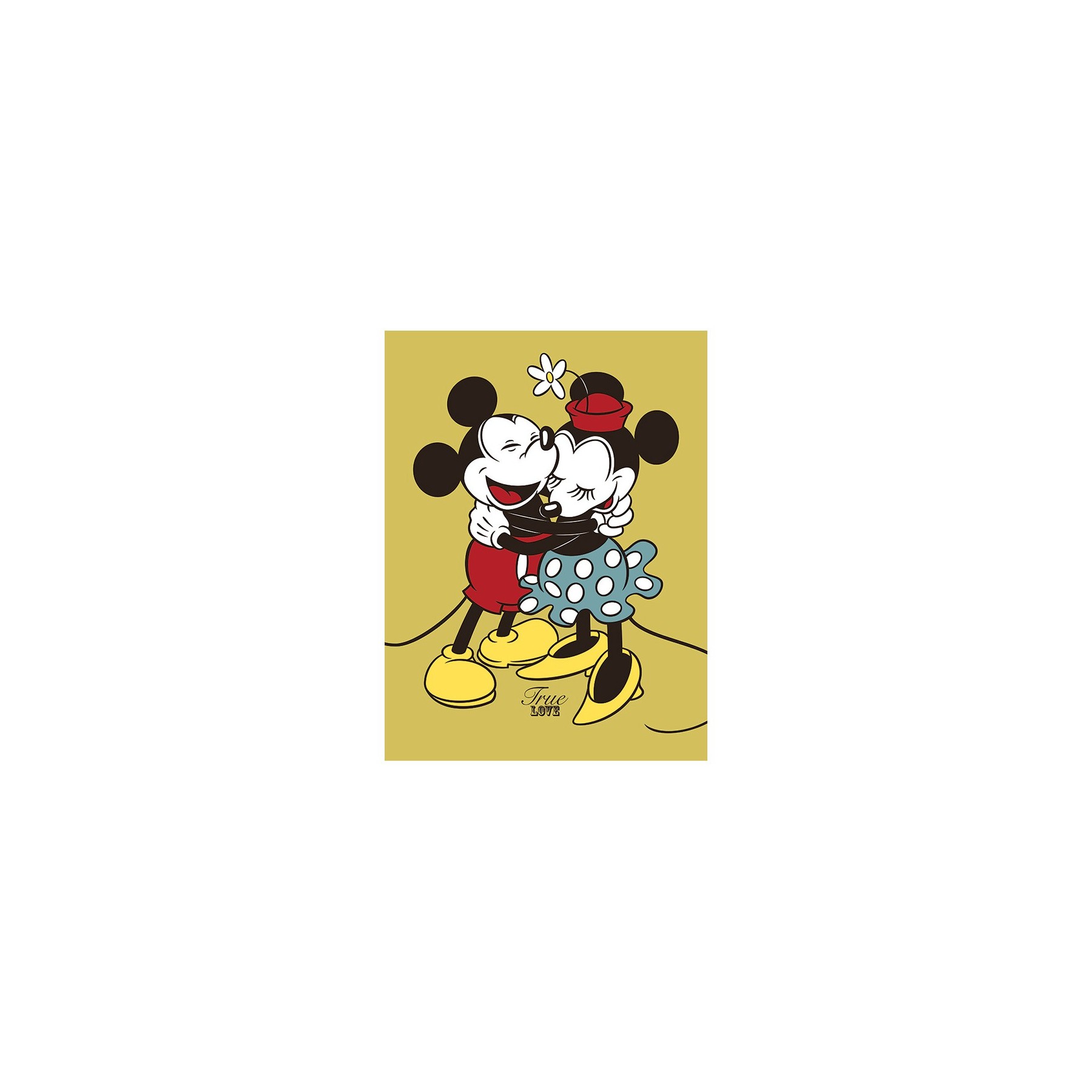 Mickey & Minnie - Lienzo 30X40 Mickey & Minnie True Love