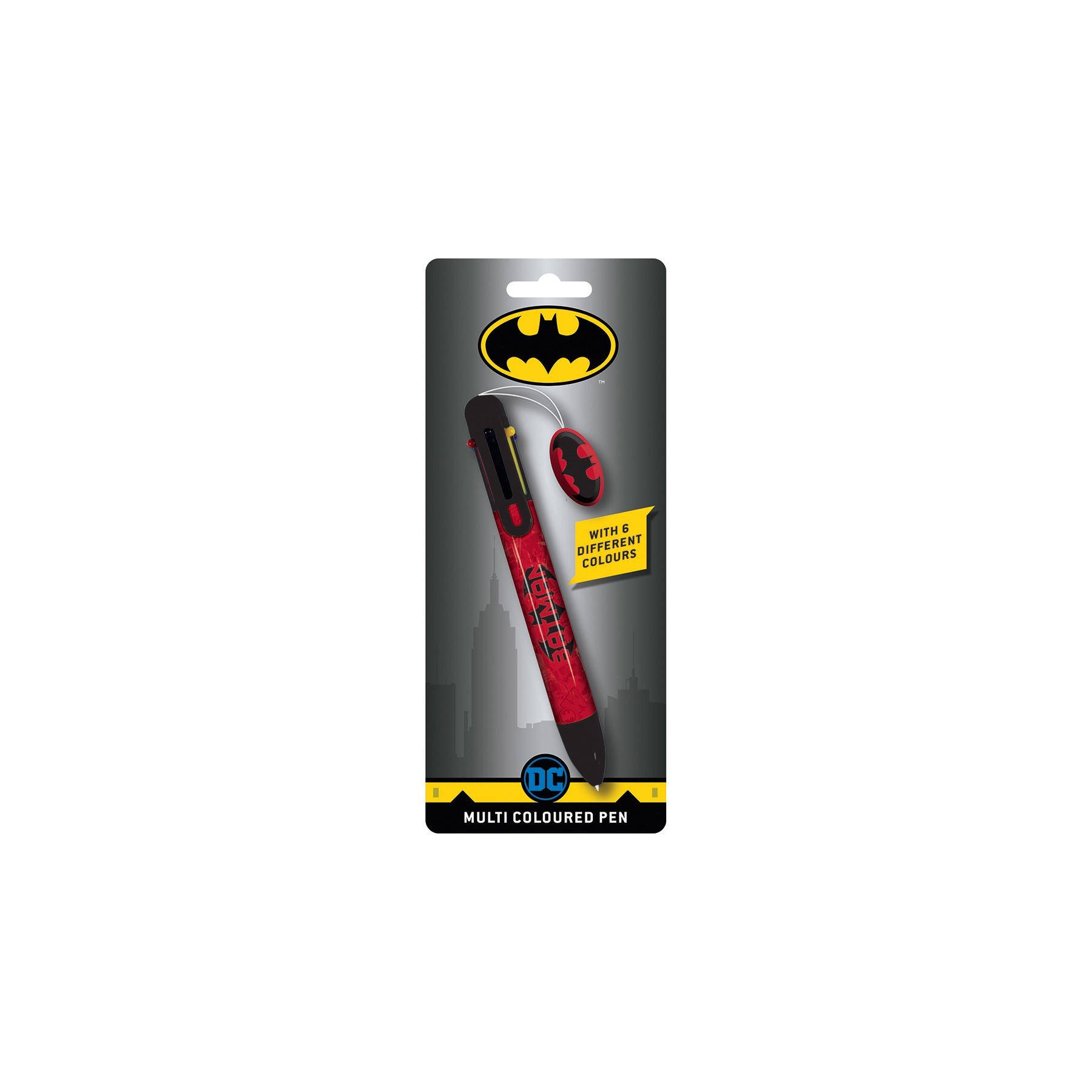 Batman - Bolgrafo Multicolor Red