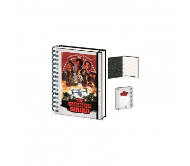 Escuadrn Suicida - Cuaderno A5 Espiral Jungle