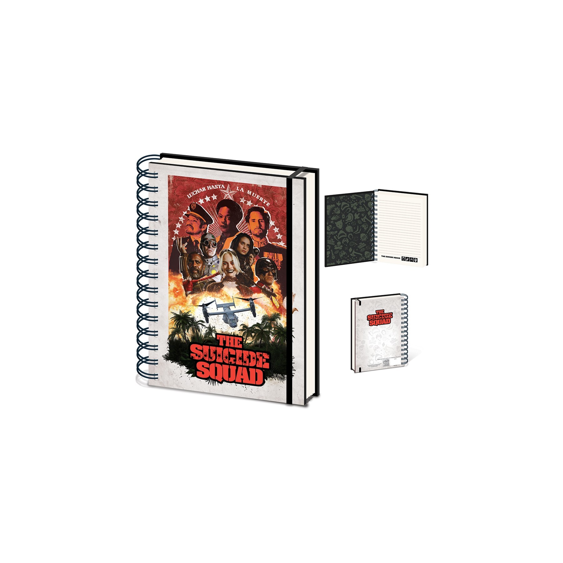 Escuadrn Suicida - Cuaderno A5 Espiral Jungle