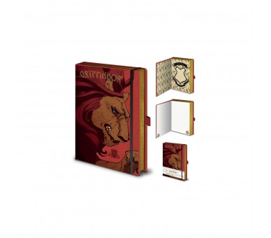 Harry Potter - Cuaderno A5 Premium Intricate Houses Gryffind