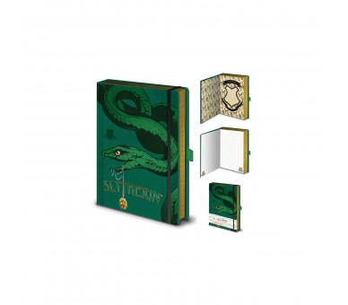 Harry Potter - Cuaderno A5 Premium Intricate Houses Slytheri