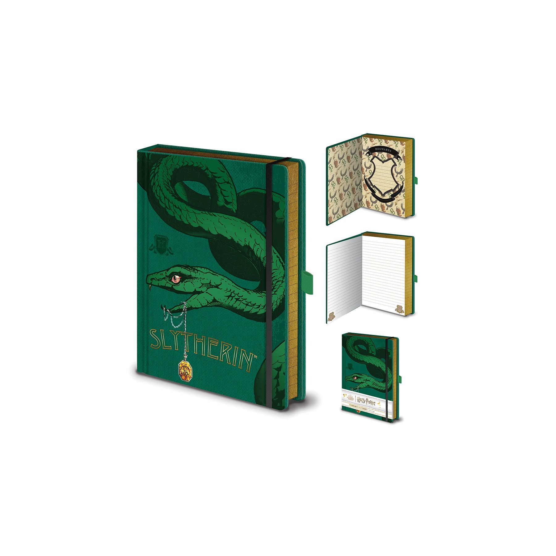 Harry Potter - Cuaderno A5 Premium Intricate Houses Slytheri