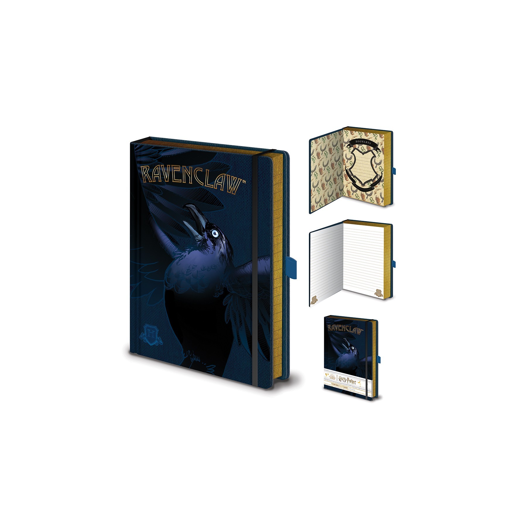 Harry Potter - Cuaderno A5 Premium Intricate Houses Ravencla