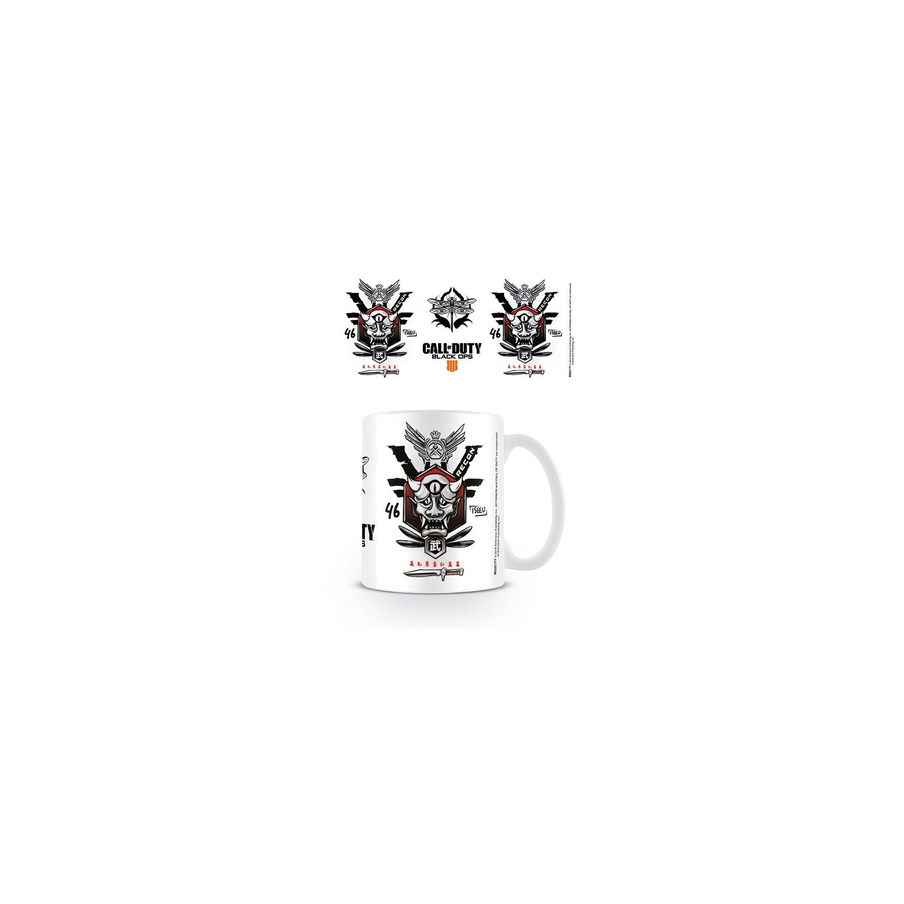 Call Of Duty Black Ops 4 - Taza 320 Ml Recon Symbol