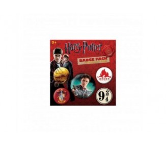 Harry Potter - Pack De Chapas Core Gryffindor