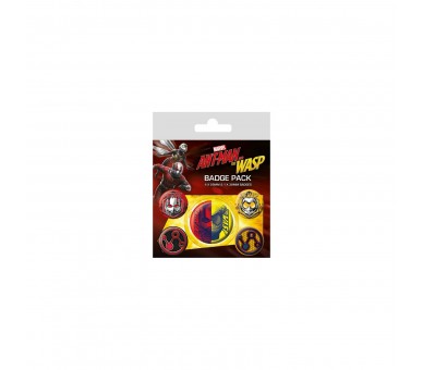 Ant-Man & La Avispa - Pack De Chapas