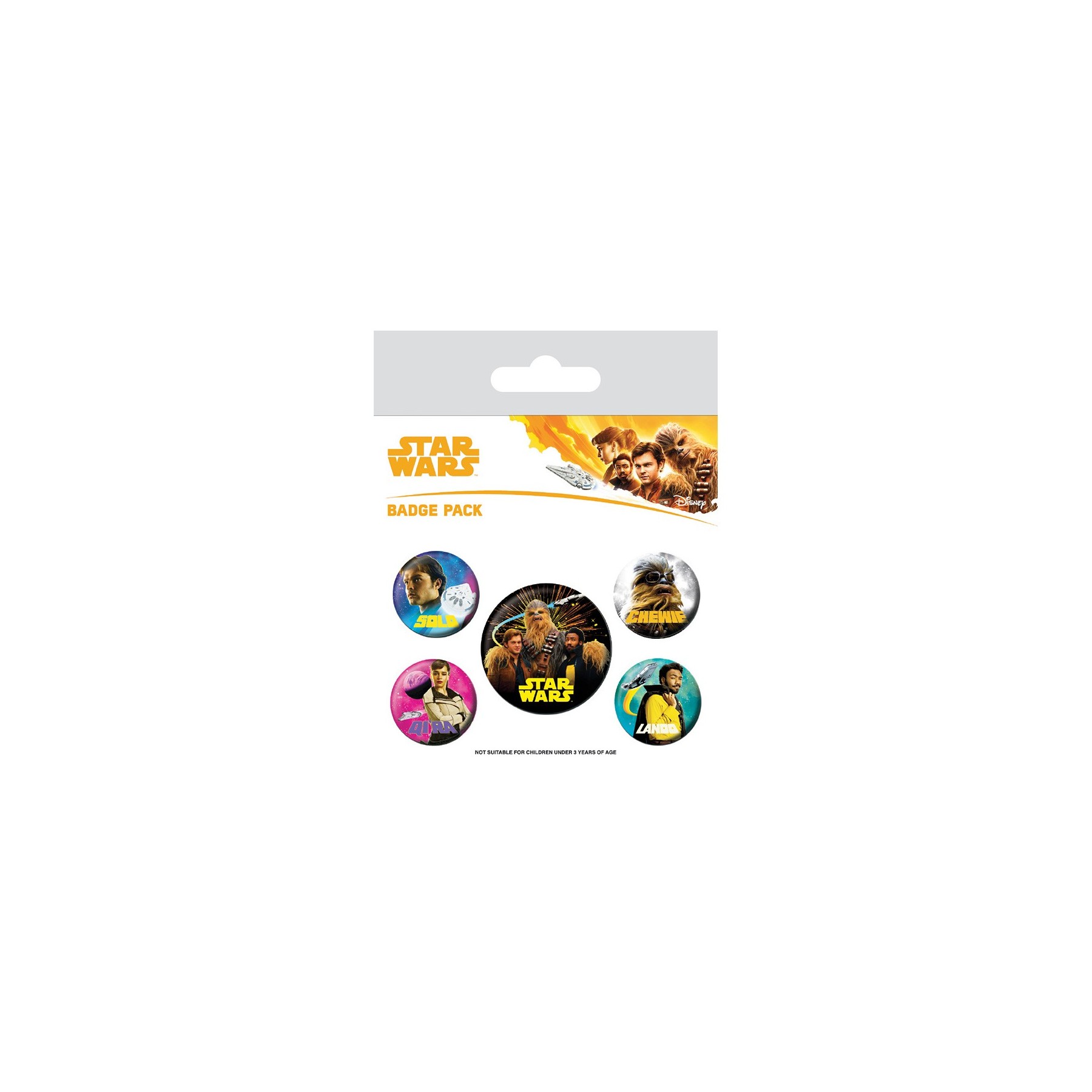 Star Wars (Solo) - Pack De Chapas