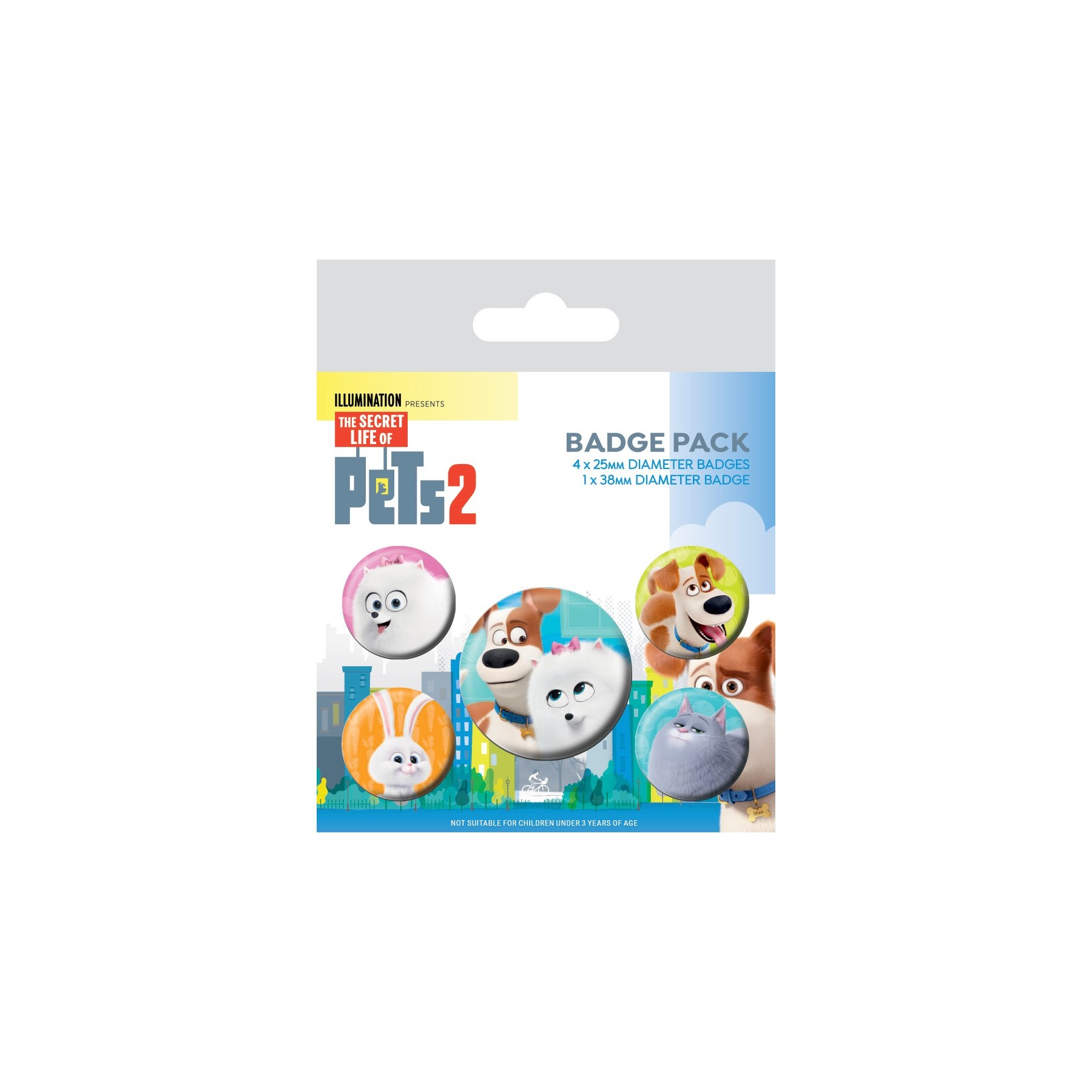 Secret Life Of Pets 2 - Pack De Chapas For Pet Sake