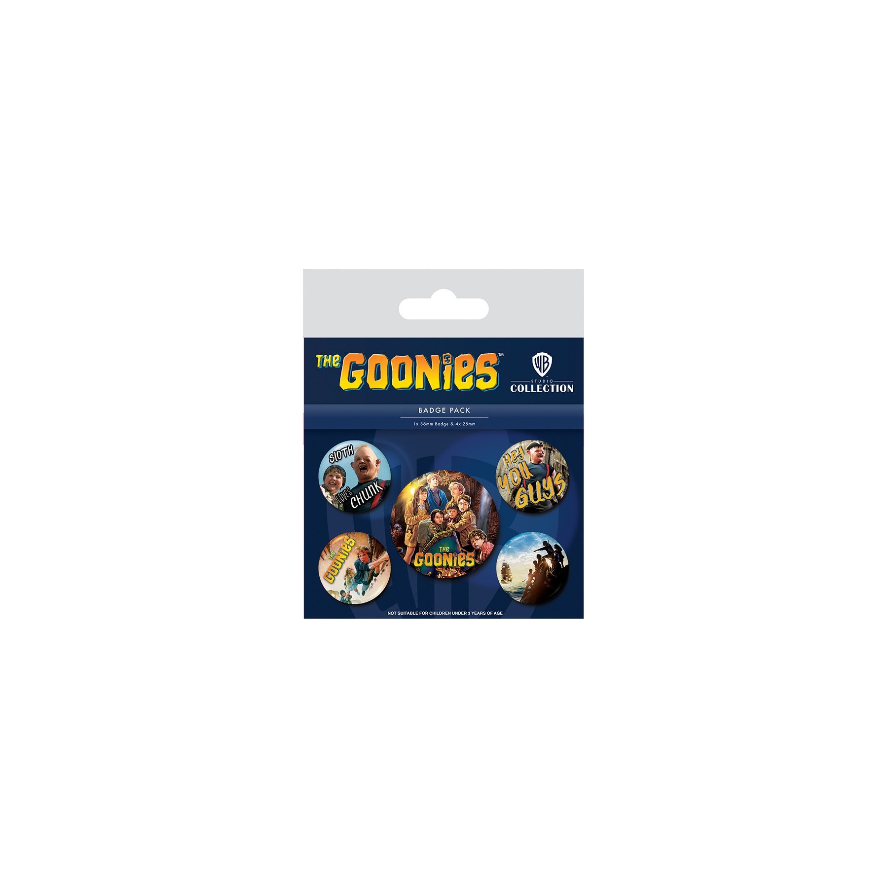 Los Goonies - Pack De Chapas