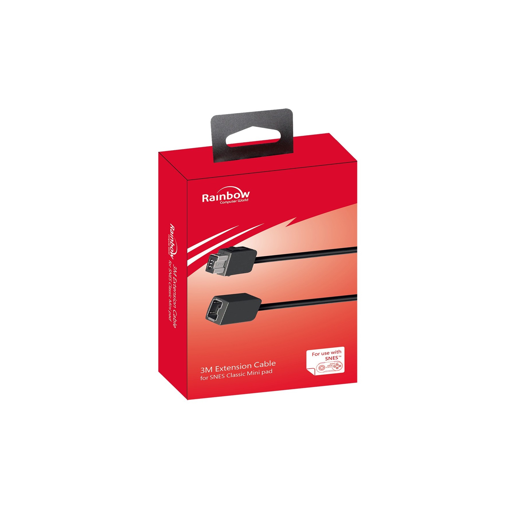 Rainbow 3M Extension Cable [Snes]