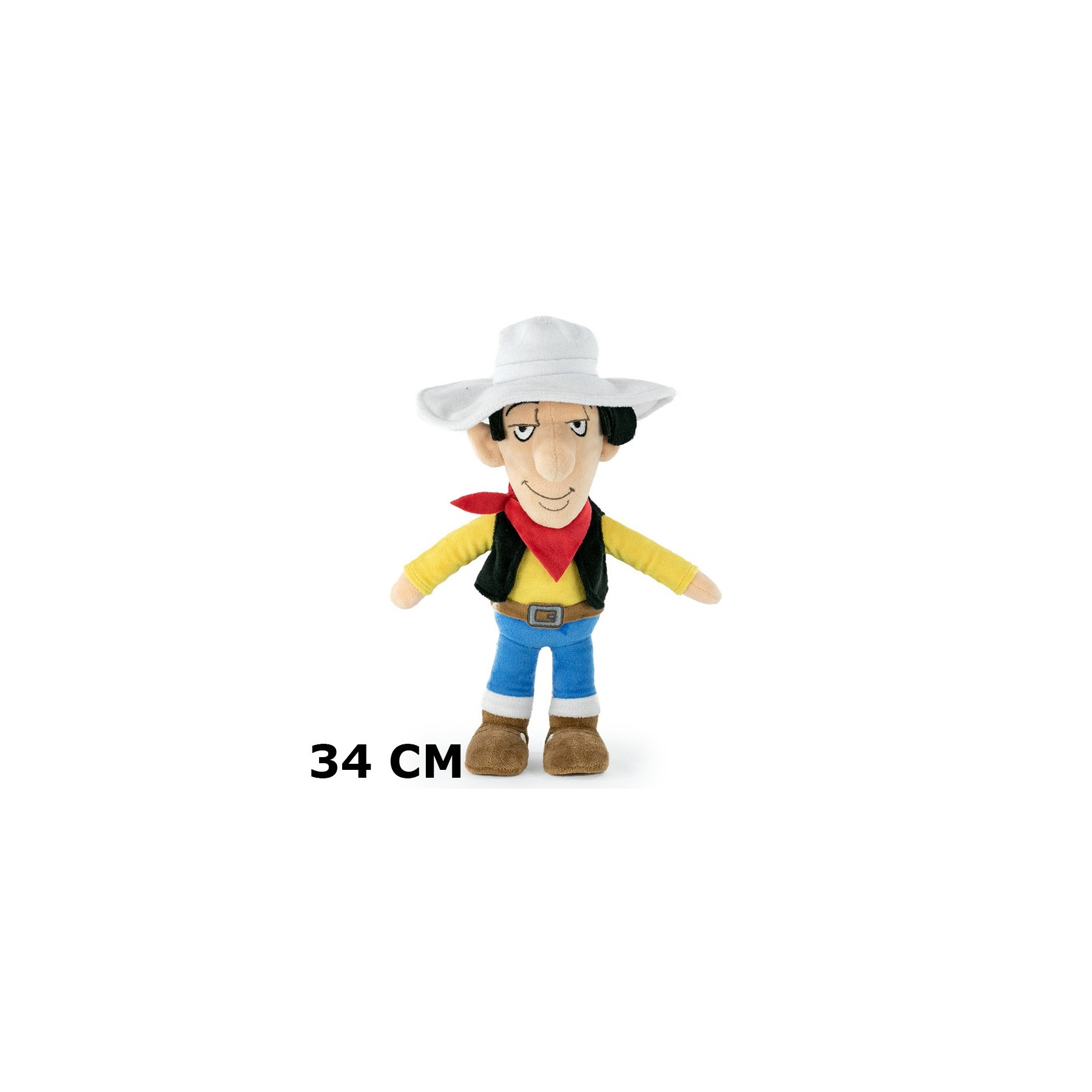 Lucky Luke - Peluche Lucky Luke T3 Bulk 34Cm