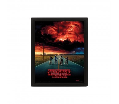 Cuadro 3D Mind Flayer Stranger Things