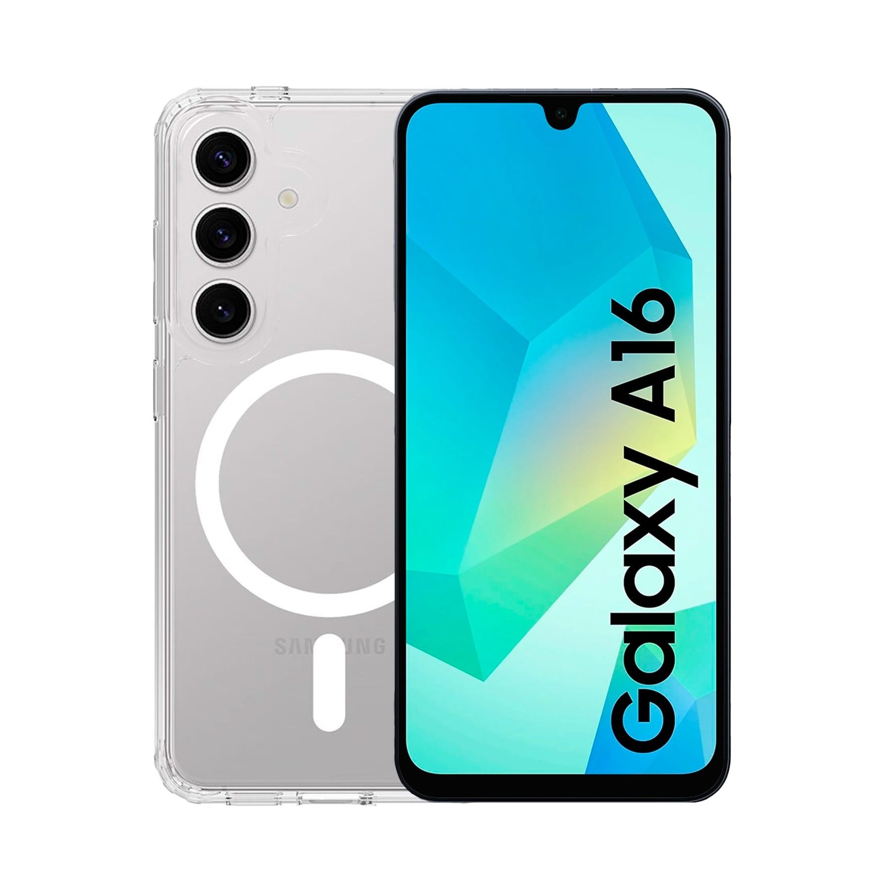 Jc Funda Trasera De Silicona Transparente Magsafe / Samsung