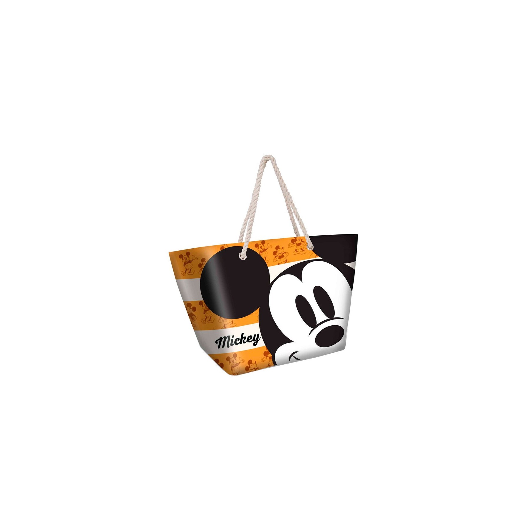 Bolsa Playa Orange Mickey Disney