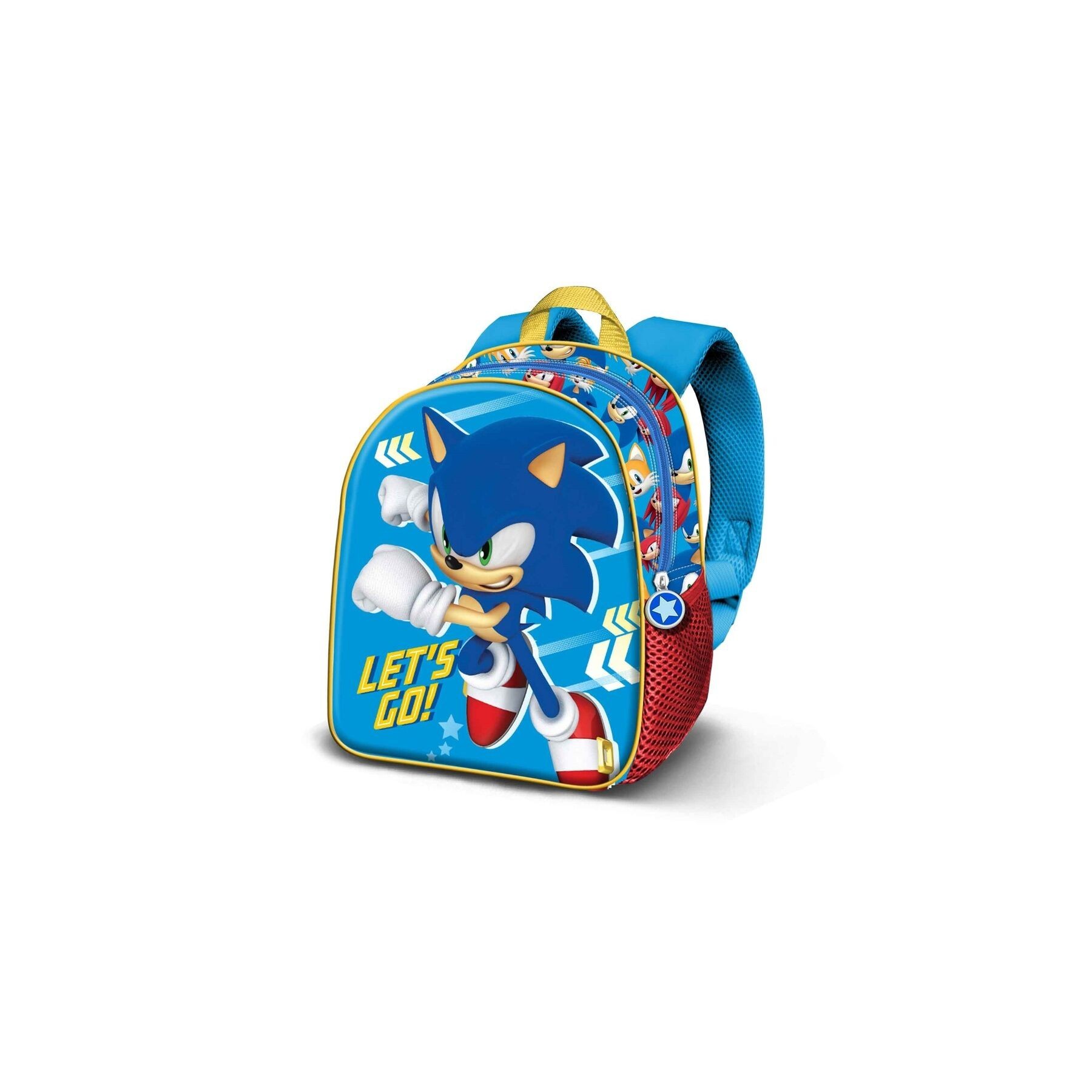 Mochila 3D Go Sonic The Hedgehog 31Cm