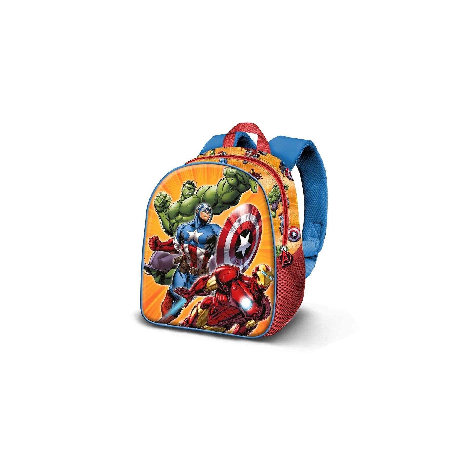 Mochila 3D Attack Los Vengadores Avengers Marvel 31Cm