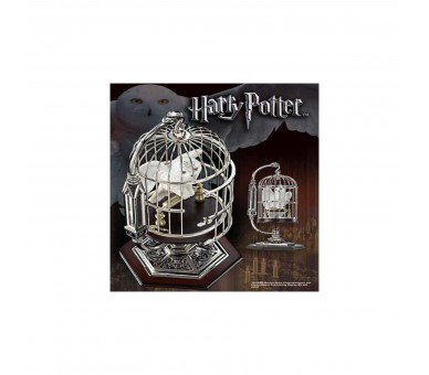 Estatua Hedwig Miniatura En Jaula Harry Potter