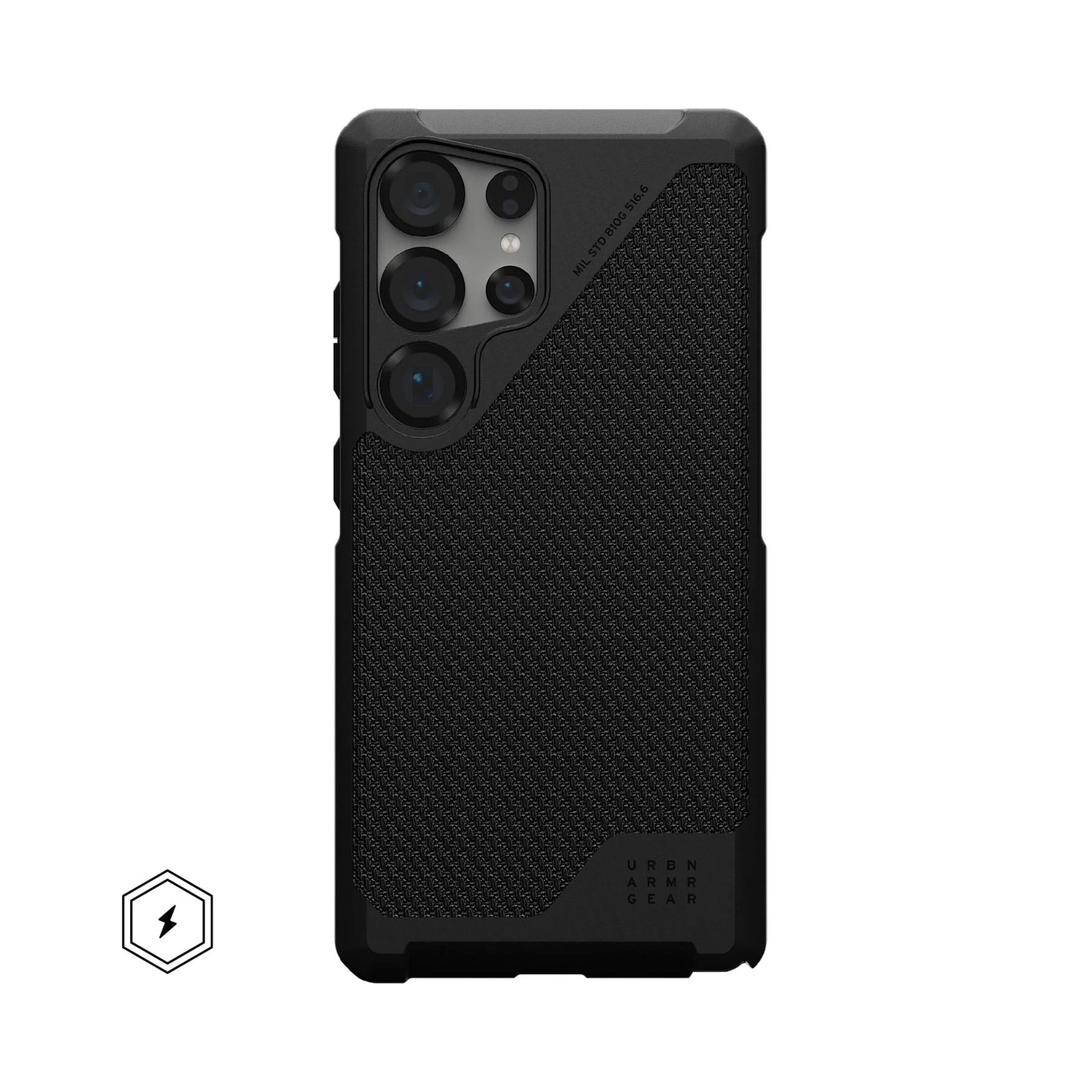 Uag Funda Metrópolis / Samsung Galaxy S25 Ultra / Negro Kevl