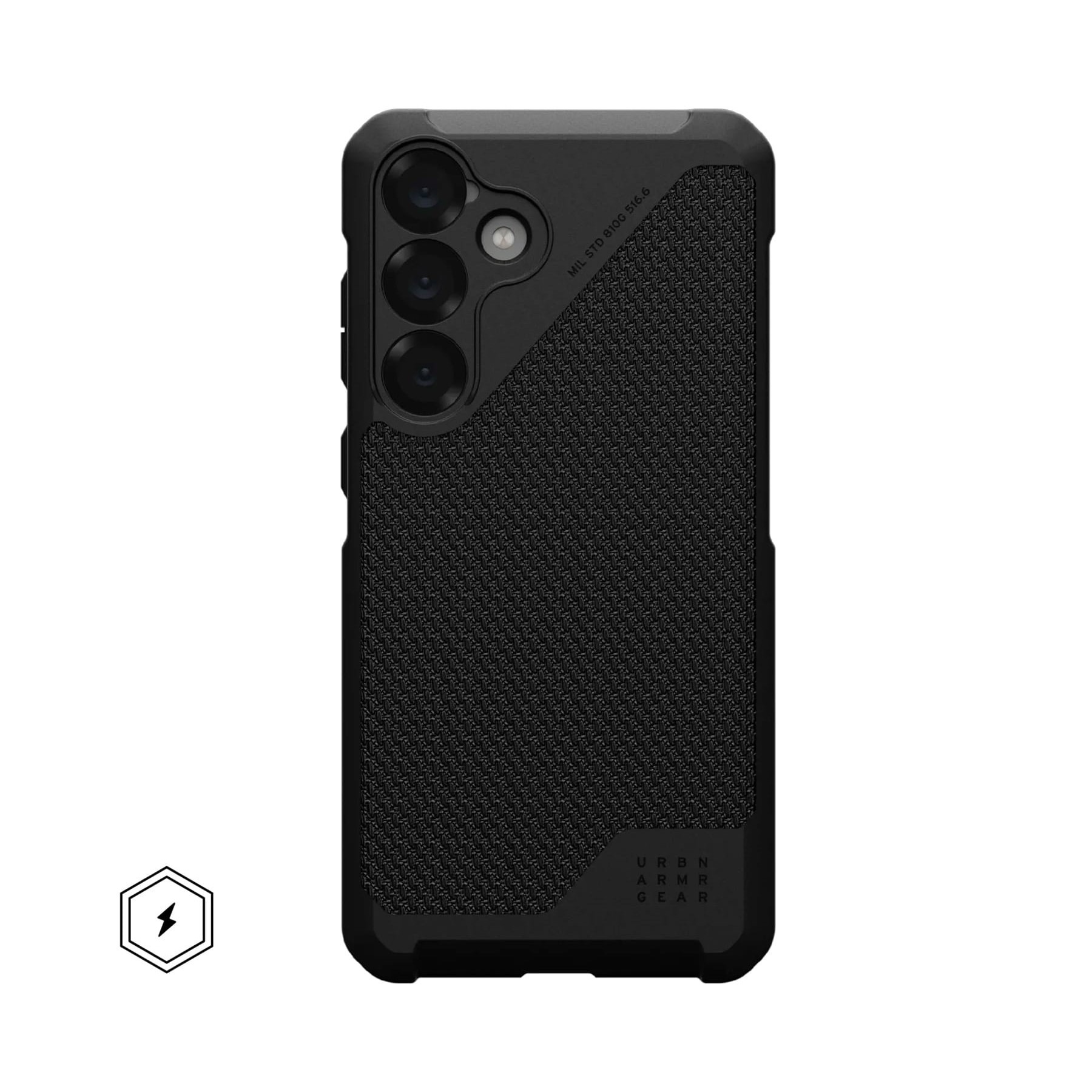 Uag Funda Metrópolis / Samsung Galaxy S25 Plus / Negro Kevla