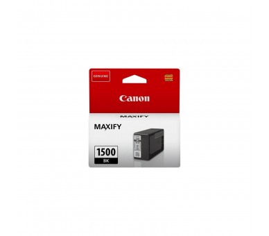 Cartucho De Tinta Original Canon Pgi-1500Bk/ Negro