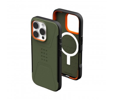 Uag John Civilian Olive / Apple Iphone 16 Pro